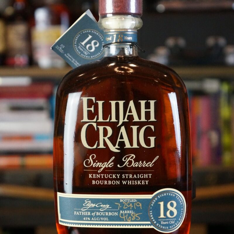 Elijah Craig 18 Years Old