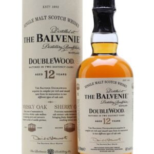 Balvenie 12 year doublewood single malt scotch